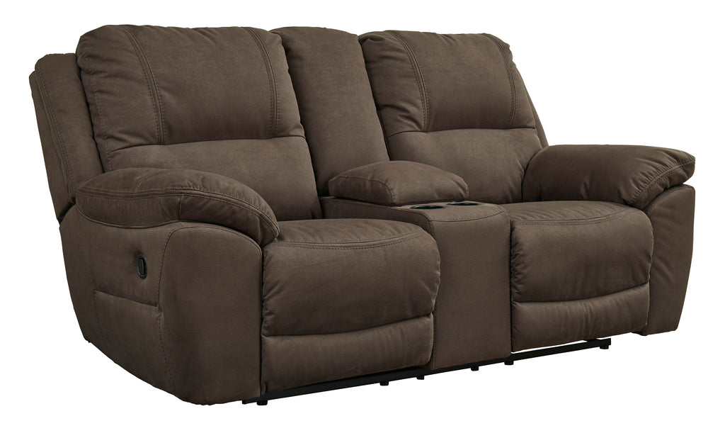 Next-Gen Gaucho Reclining Loveseat with Console - Fabric