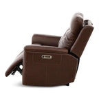 Adrian Leather Power Reclining Loveseat - Indoor