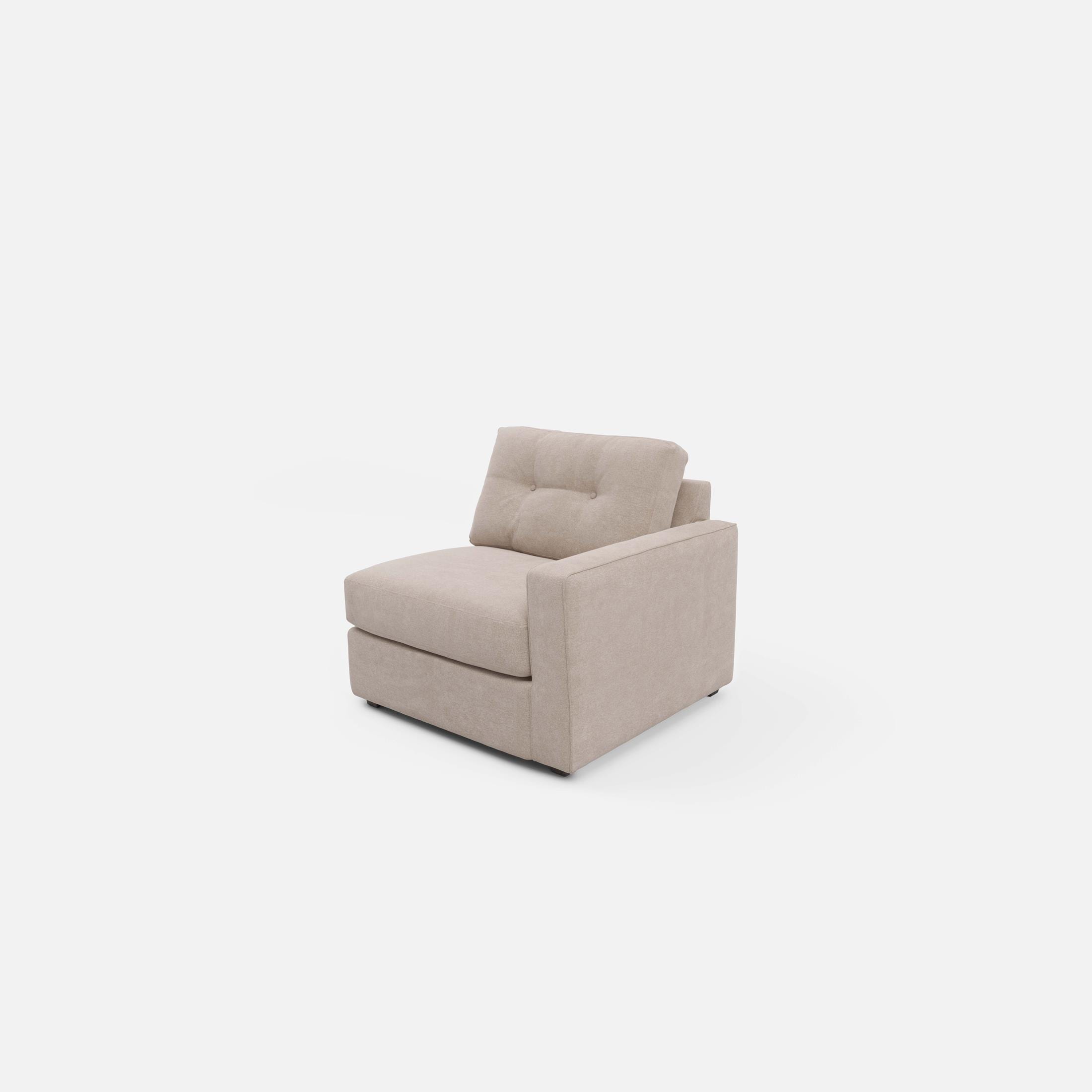 Modular One Right Arm Facing Chair