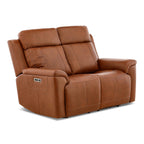 Adrian Leather Power Reclining Loveseat - Indoor
