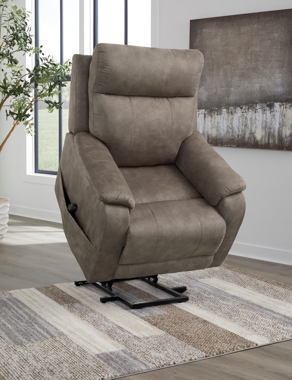 Crestmeade Power Lift Recliner - Reclining