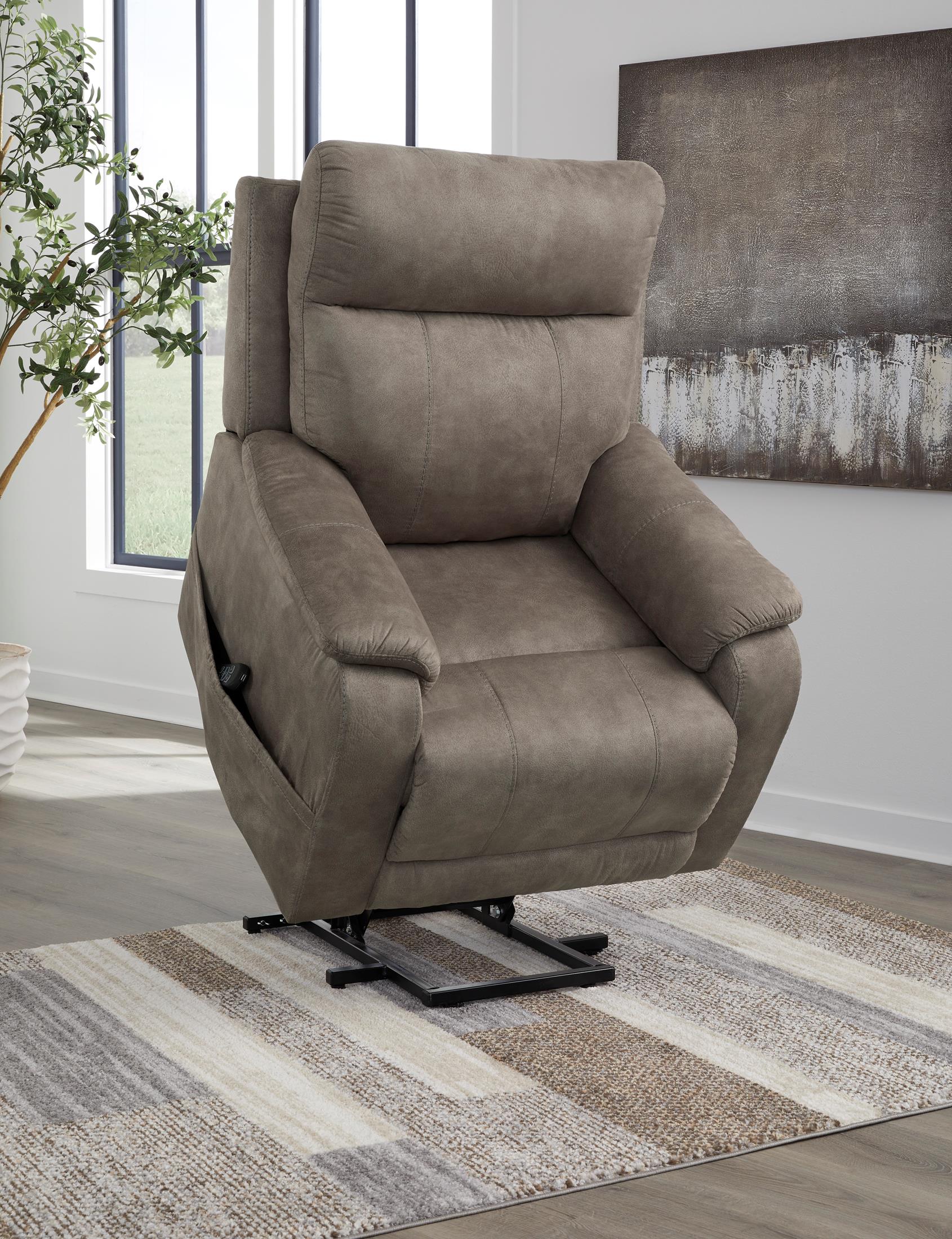 Crestmeade Power Lift Recliner - Reclining