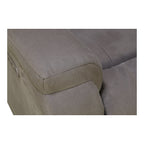 Darby Power Reclining Loveseat with Console - Fabric
