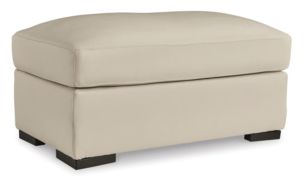 Treasure Trove Ottoman - Almond
