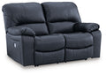 Leesworth Power Reclining Loveseat - Fabric