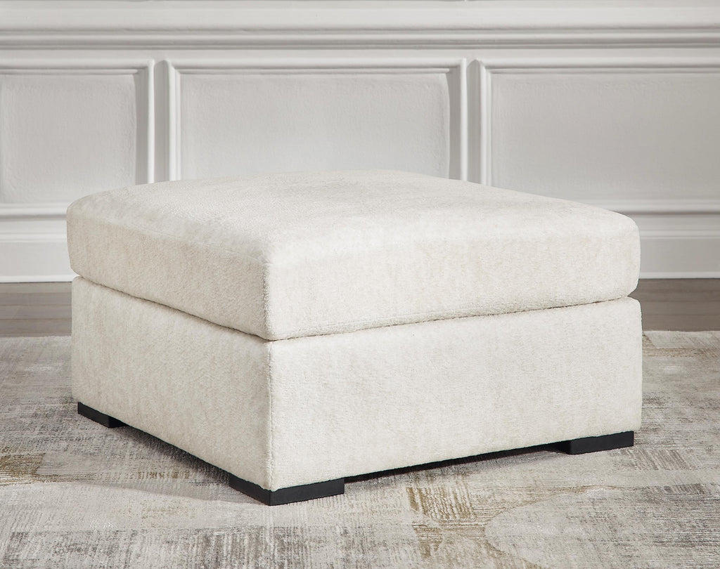 Chessington Oversized Accent Ottoman - Fabric