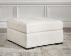 Chessington Oversized Accent Ottoman - Fabric