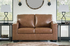 Bolsena Leather Loveseat - Indoor