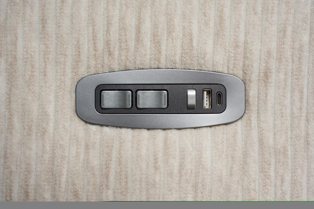 Conway Power Loveseat with Console - Fabric