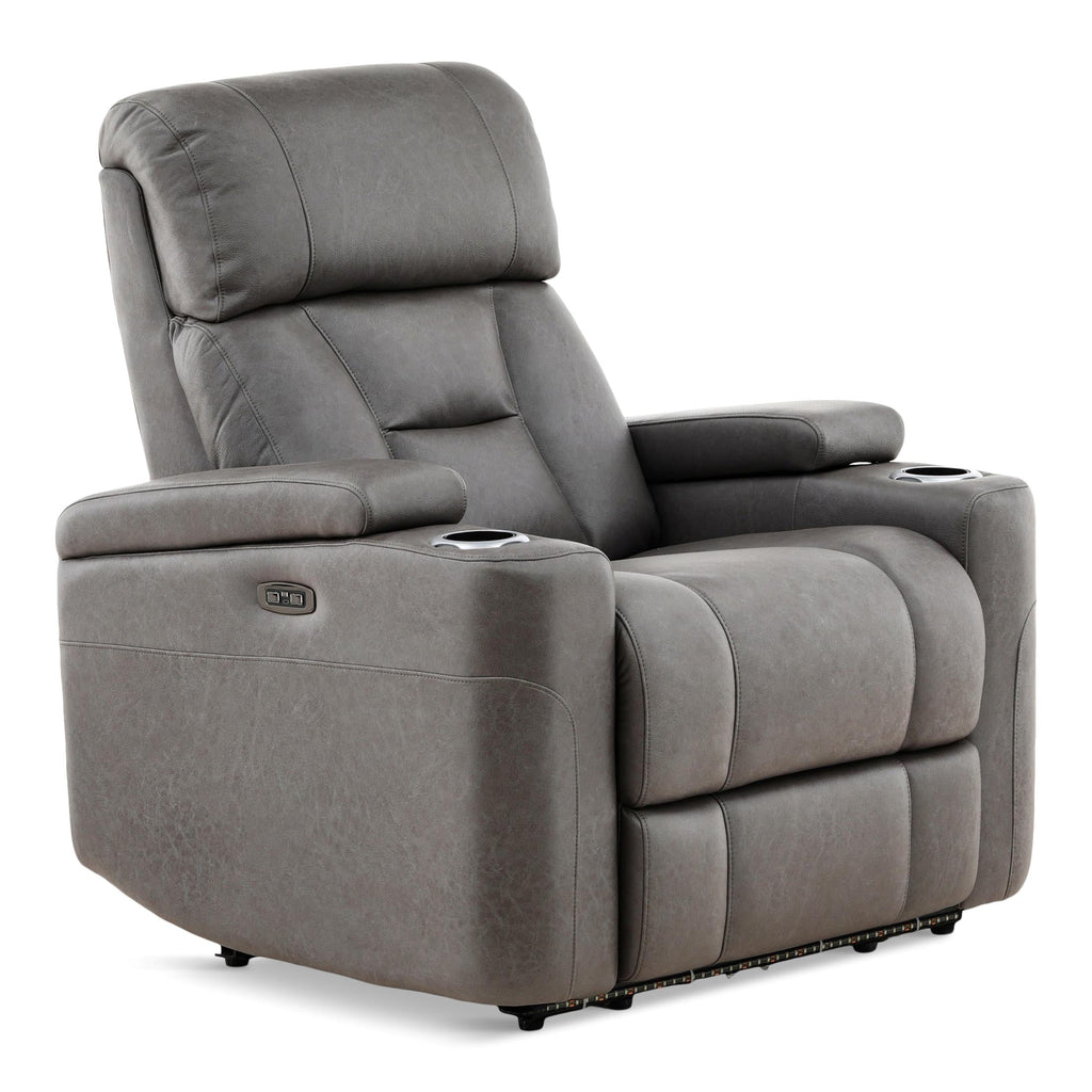 Fowler Power Recliner - Leather