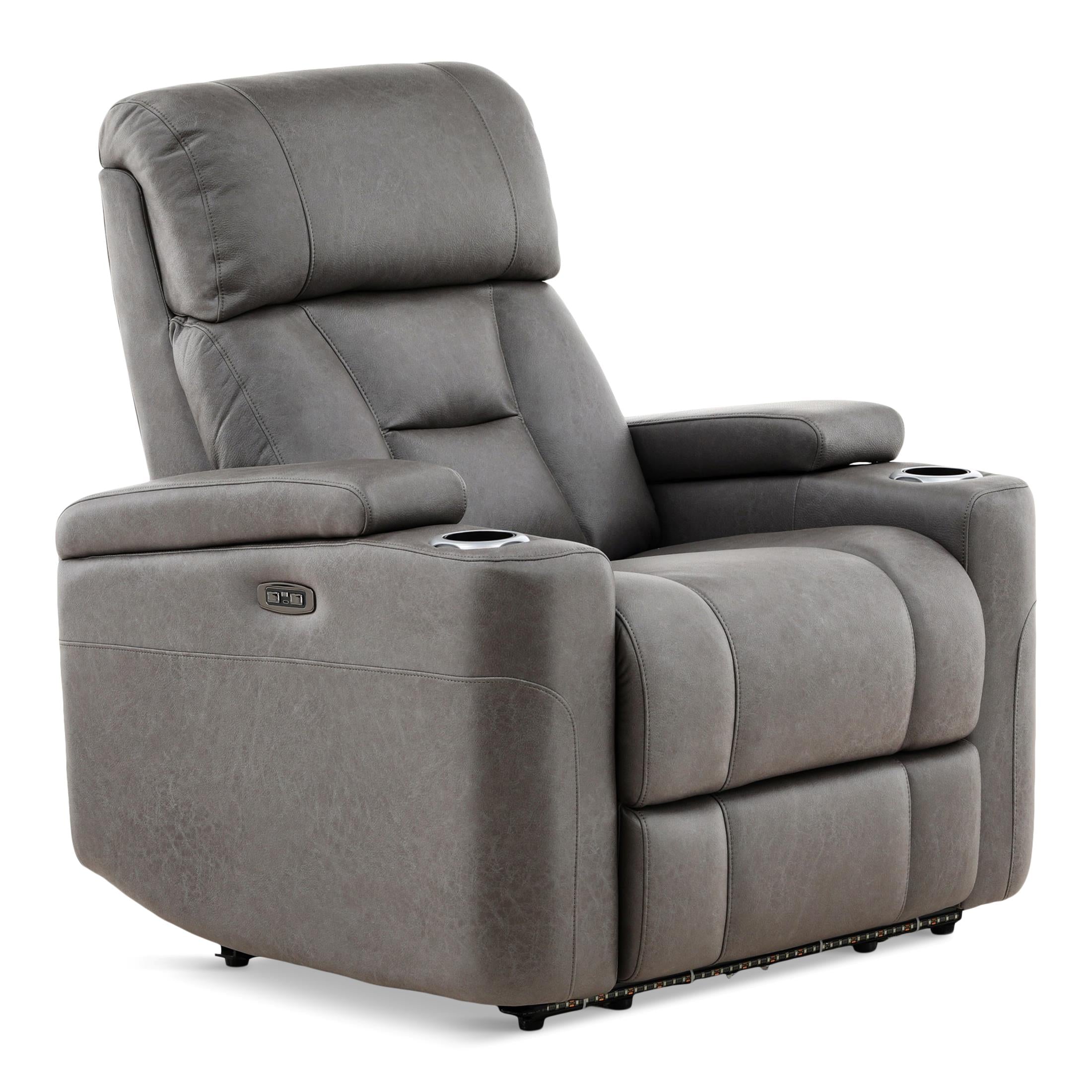 Fowler Power Recliner - Leather