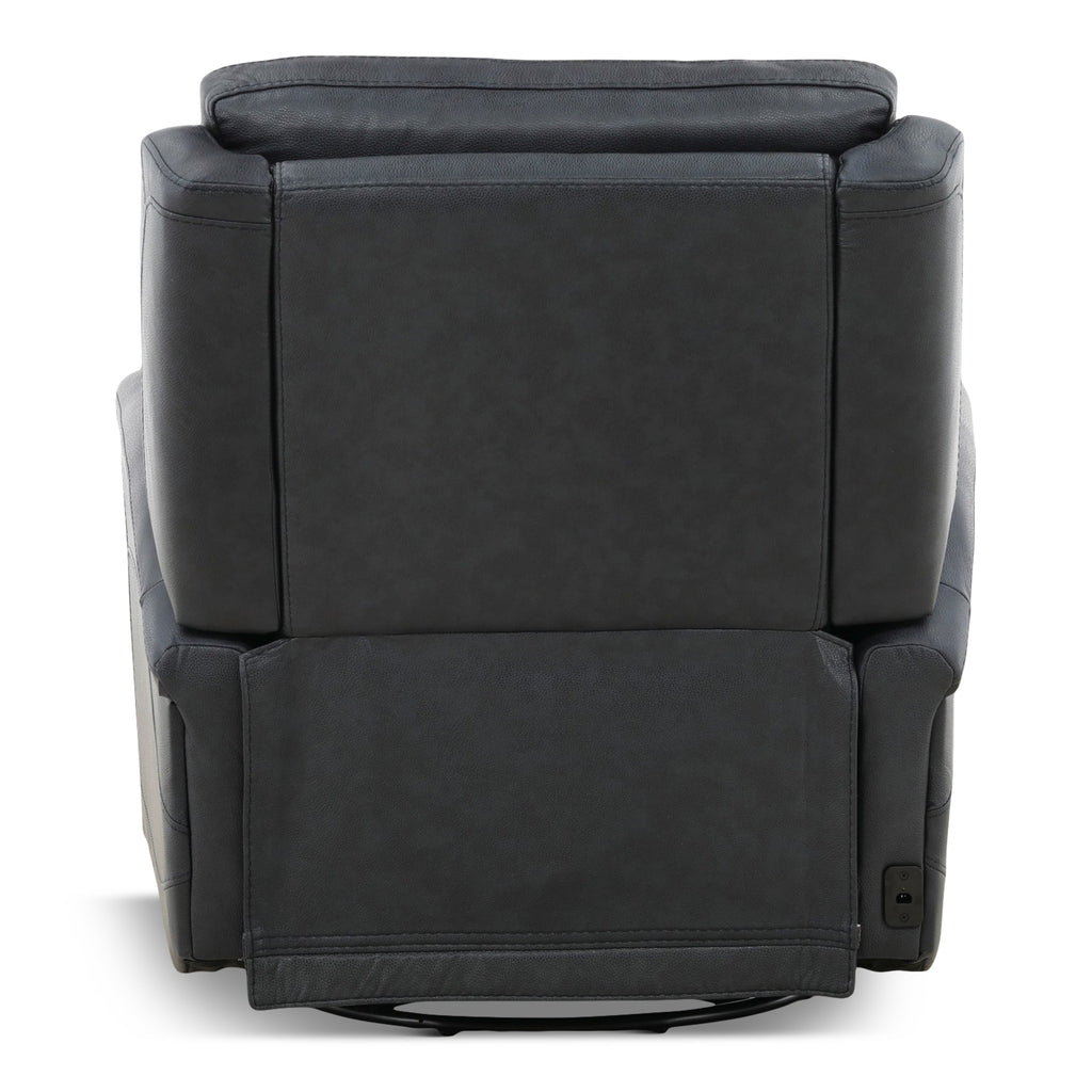 Eddystone Leather Power Swivel Glider - Decor