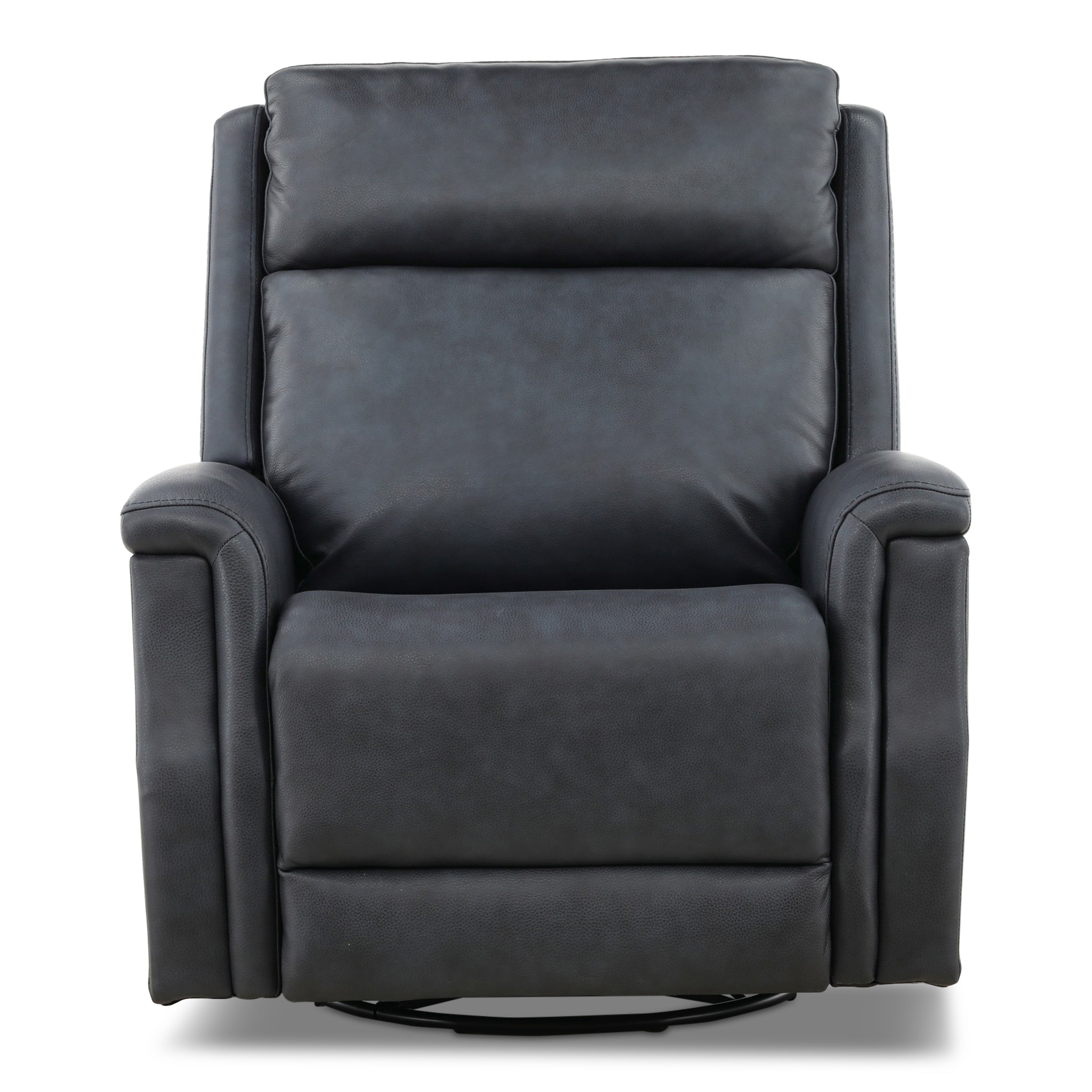 Eddystone Leather Power Swivel Glider - Decor