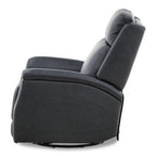 Eddystone Leather Power Swivel Glider - Decor