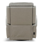 Fairview Leather Power Swivel Glider - Decor