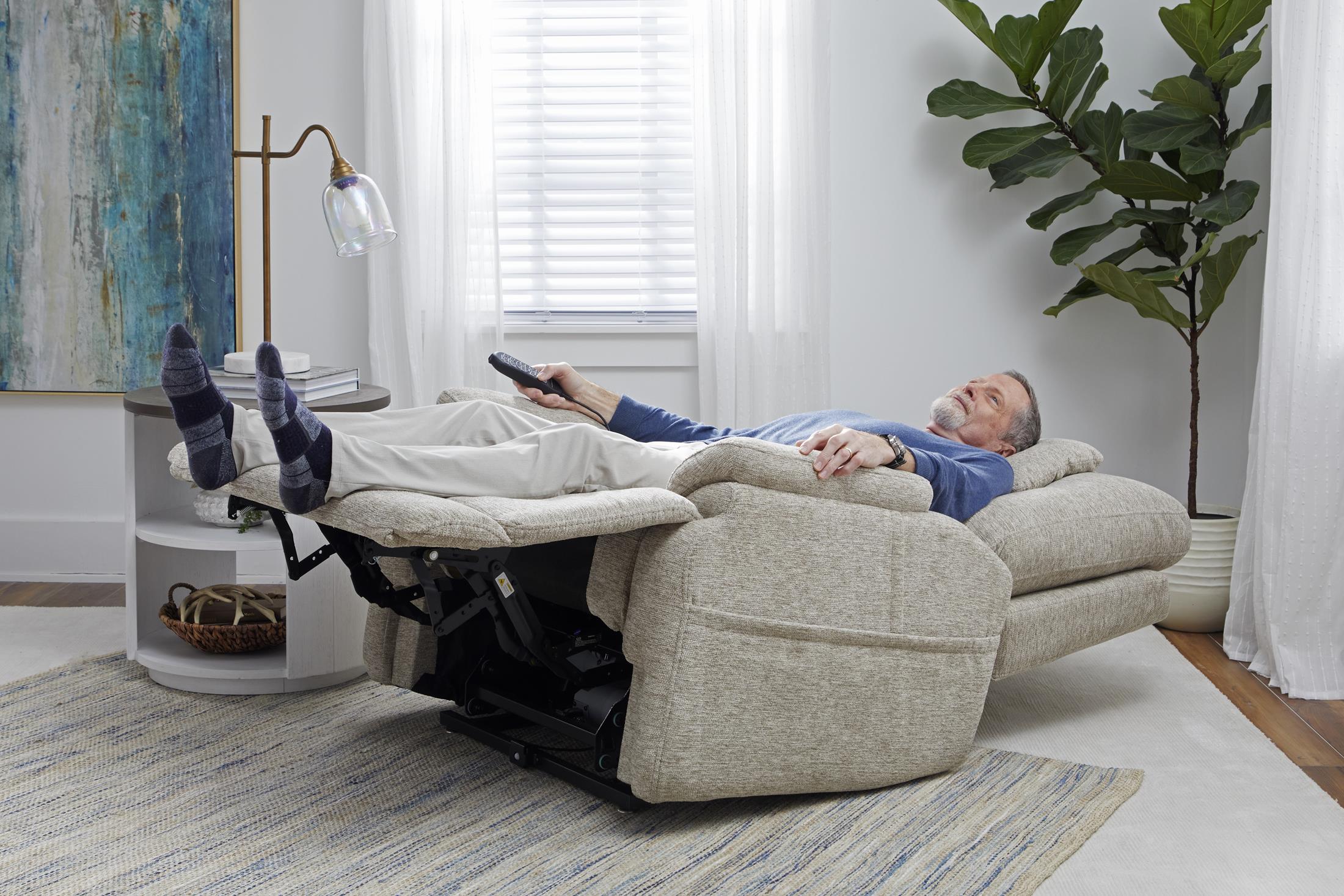 Zecliner Model 2 Plus Power Lift Recliner with Heat and Massage - Reclining