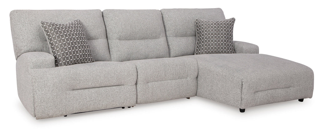 Acklen Place 3-Piece Right-Facing Power Reclining Sectional - Set