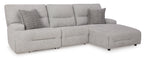 Acklen Place 3-Piece Right-Facing Power Reclining Sectional - Set