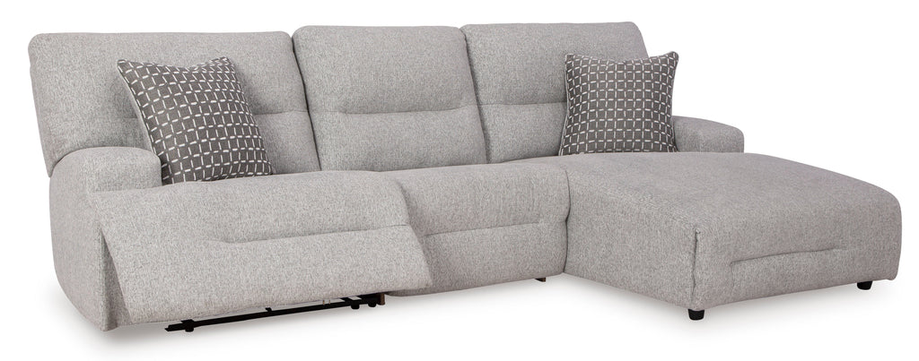 Acklen Place 3-Piece Right-Facing Power Reclining Sectional - Set