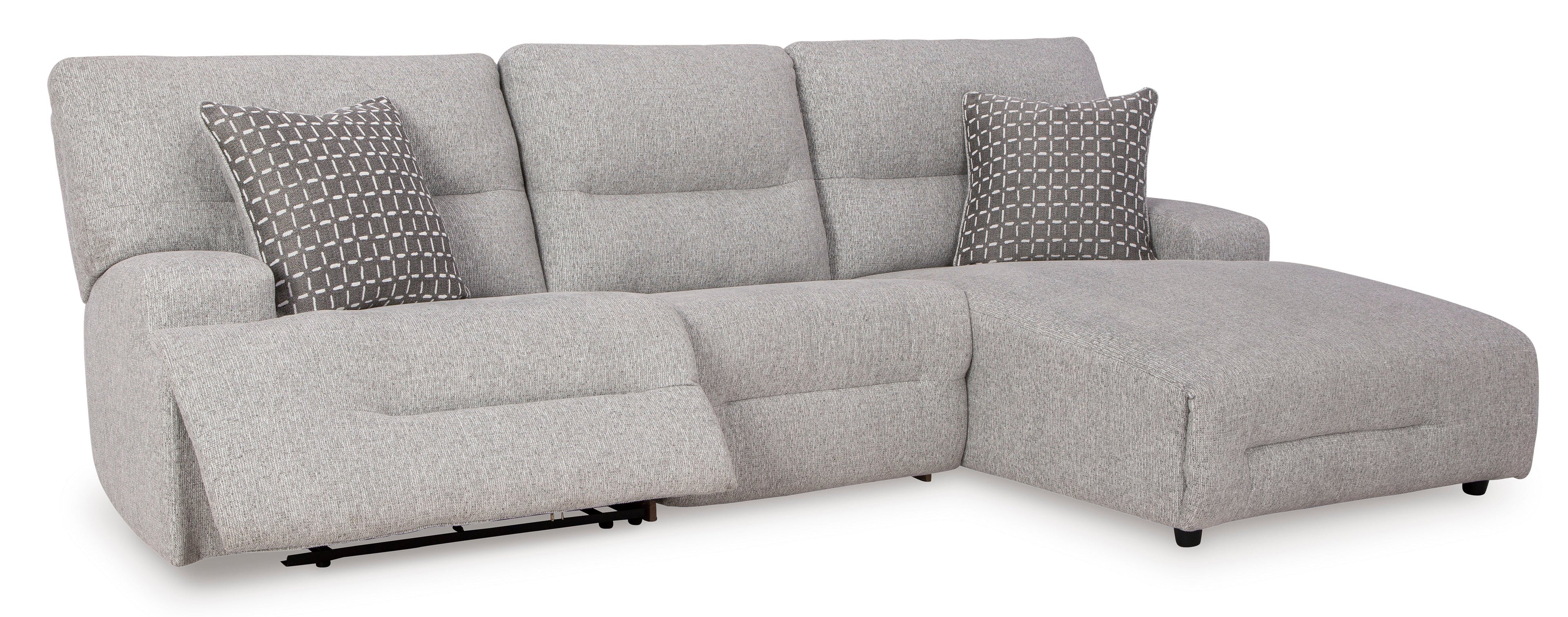 Acklen Place 3-Piece Right-Facing Power Reclining Sectional - Set