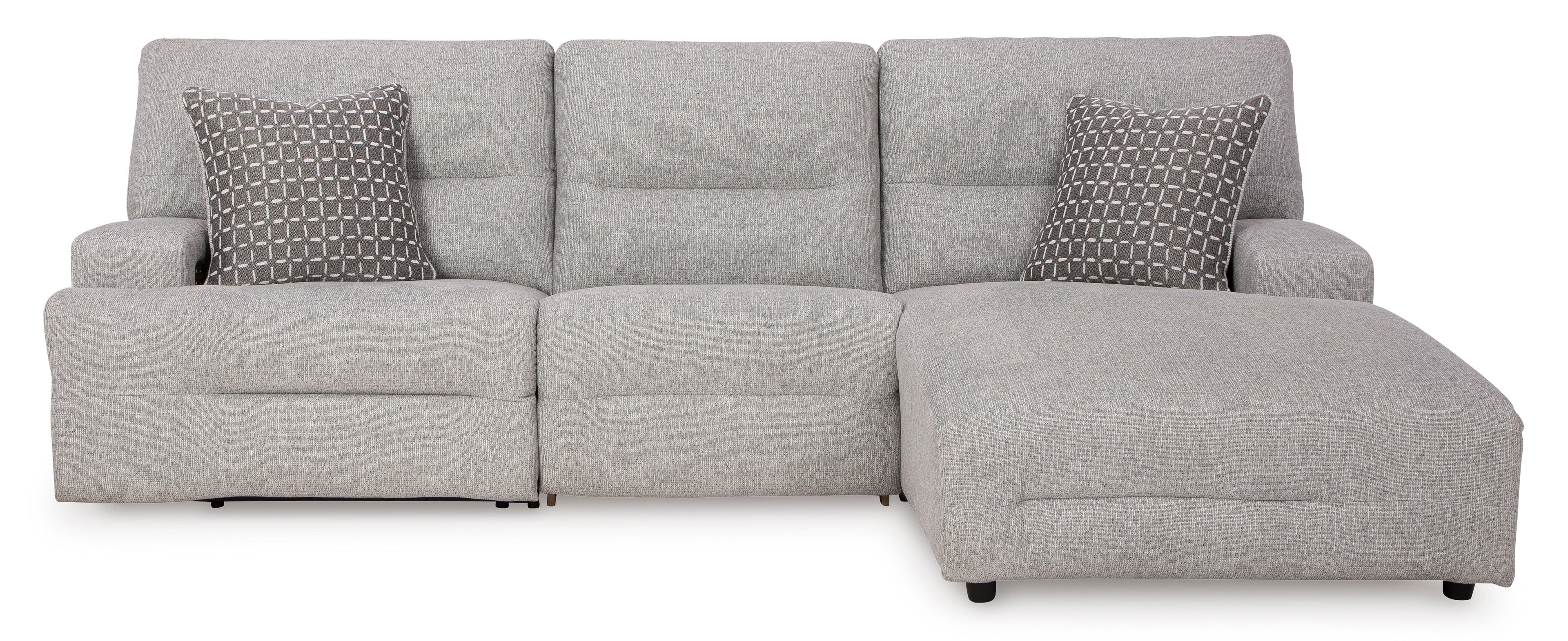 Acklen Place 3-Piece Right-Facing Power Reclining Sectional - Set