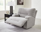 Acklen Place Wide Seat Power Recliner - Fabric