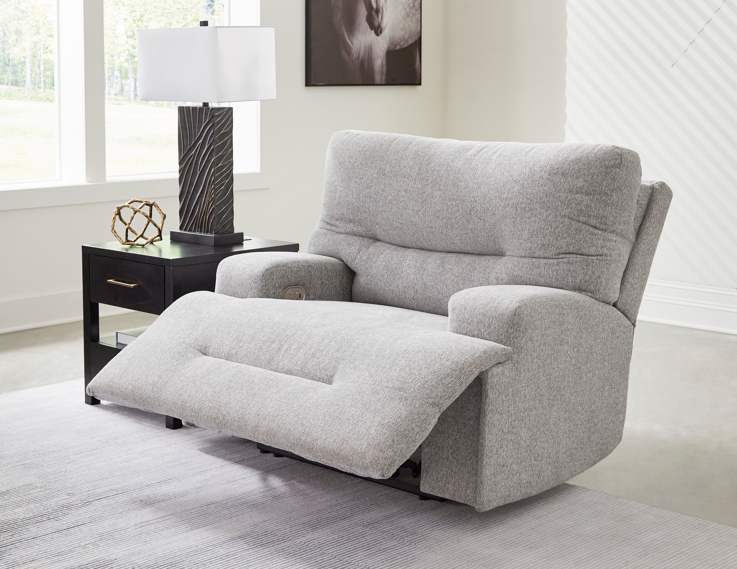Acklen Place Wide Seat Power Recliner - Fabric