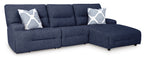 Acklen Place 3-Piece Right-Facing Power Reclining Sectional - Set