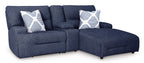 Acklen Place Right Facing 3-Piece Power Reclining Sectional Sofa with Chaise - Set