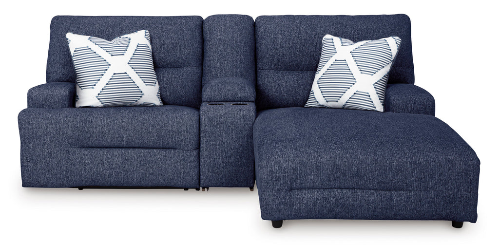 Acklen Place Right Facing 3-Piece Power Reclining Sectional Sofa with Chaise - Set