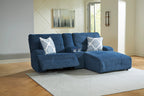 Acklen Place Right Facing 3-Piece Power Reclining Sectional Sofa with Chaise - Set