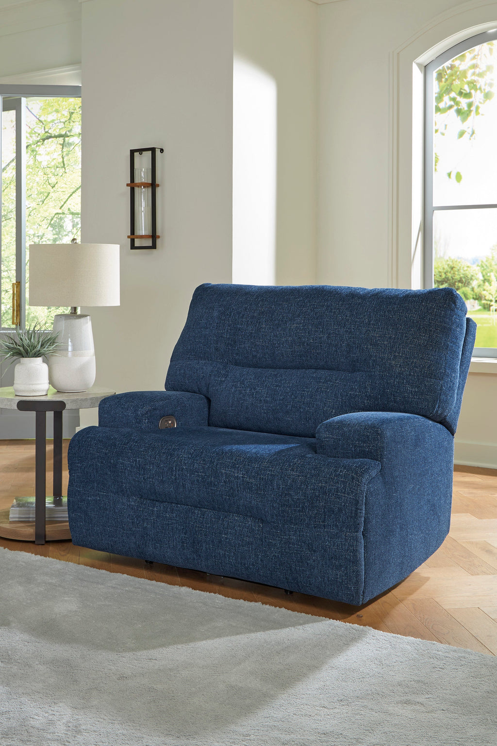 Acklen Place Wide Seat Power Recliner - Fabric