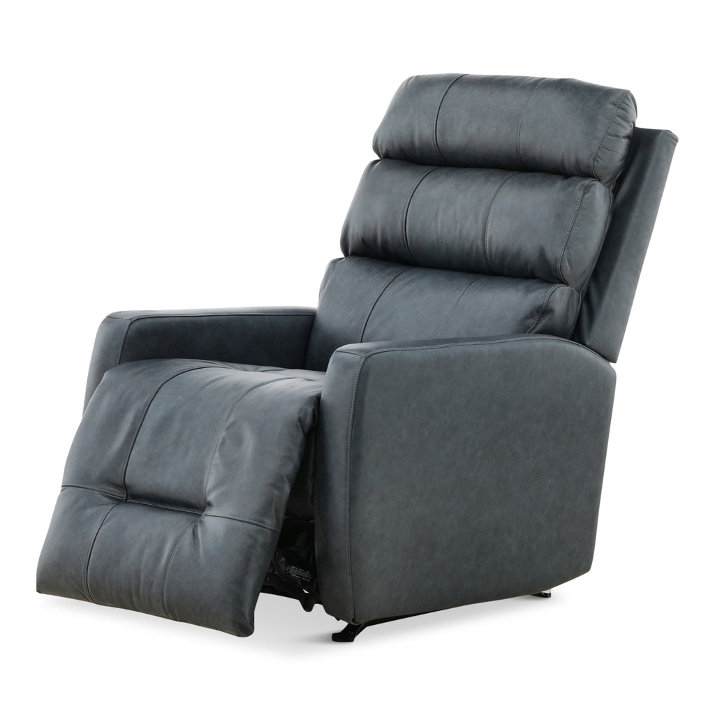 Harrington Leather Power Rocker Recliner - Reclining