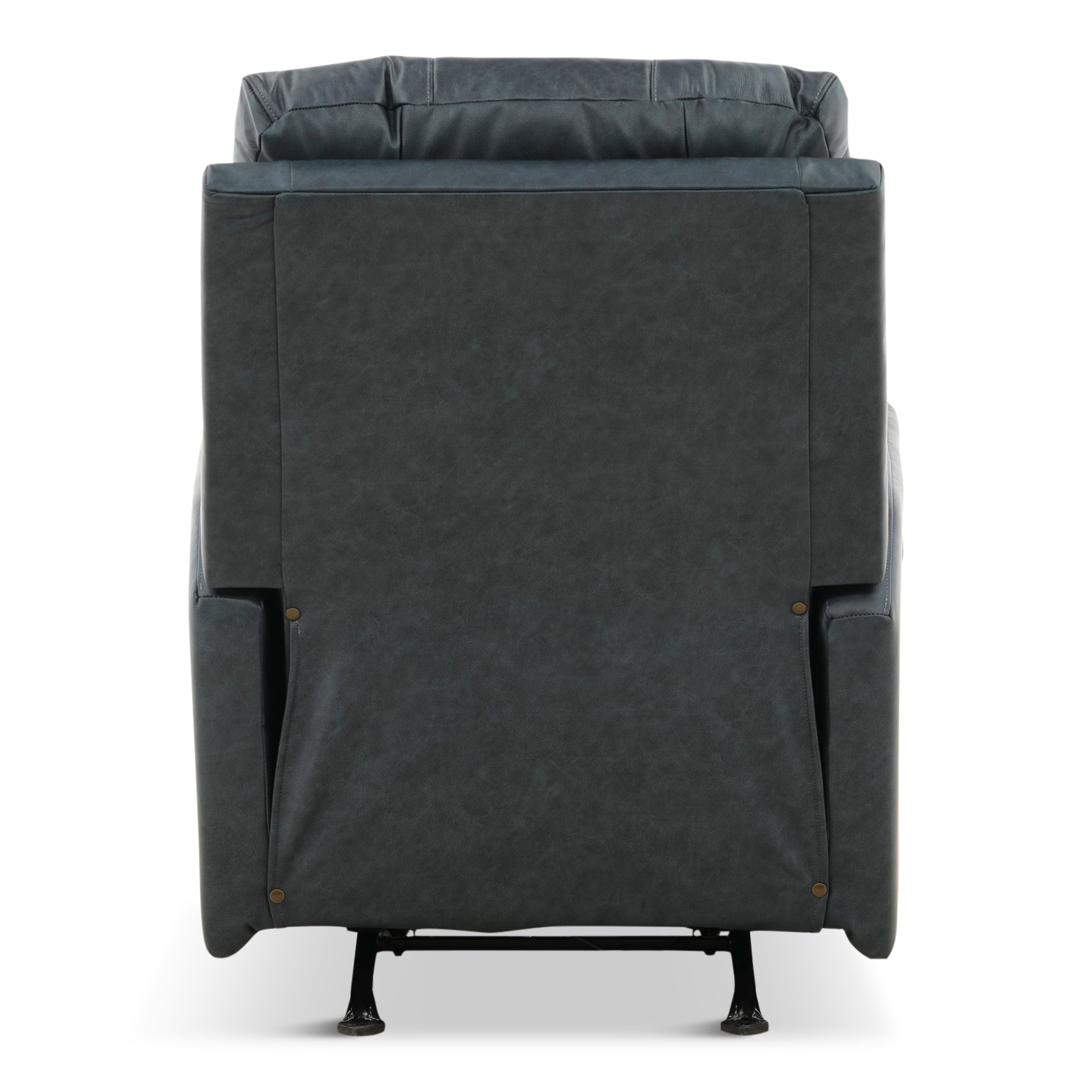 Harrington Leather Power Rocker Recliner - Reclining