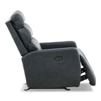 Harrington Leather Power Rocker Recliner - Reclining
