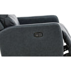 Harrington Leather Power Rocker Recliner - Reclining