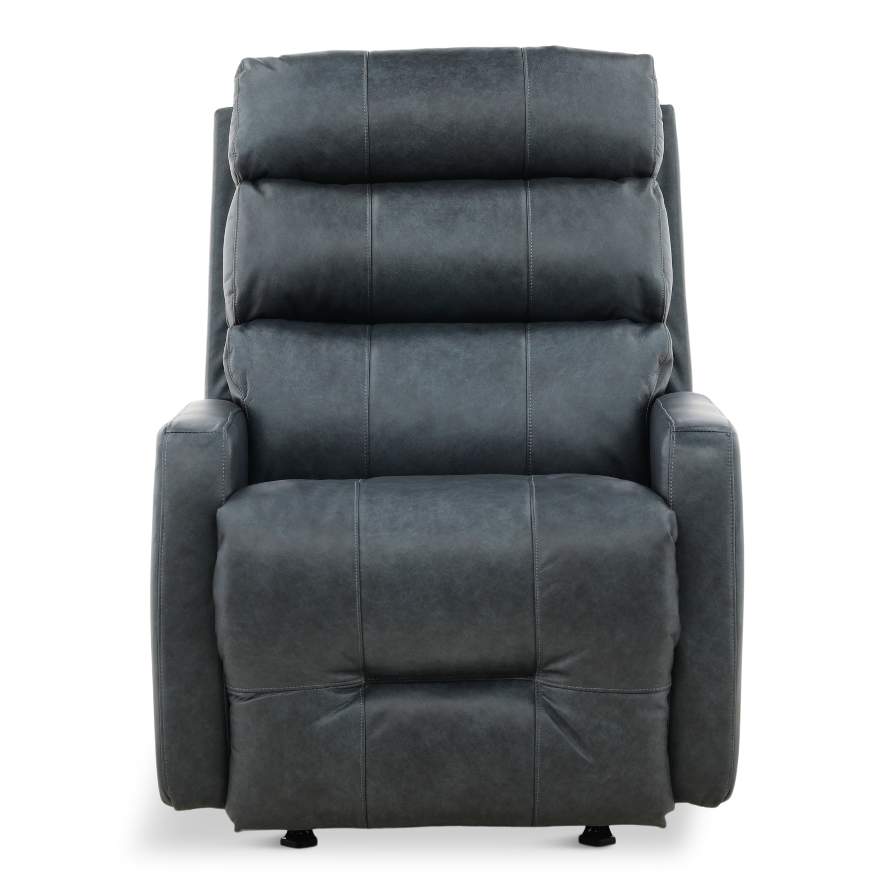 Harrington Leather Power Rocker Recliner - Reclining