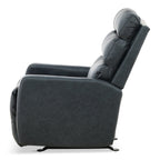Harrington Leather Power Rocker Recliner - Reclining