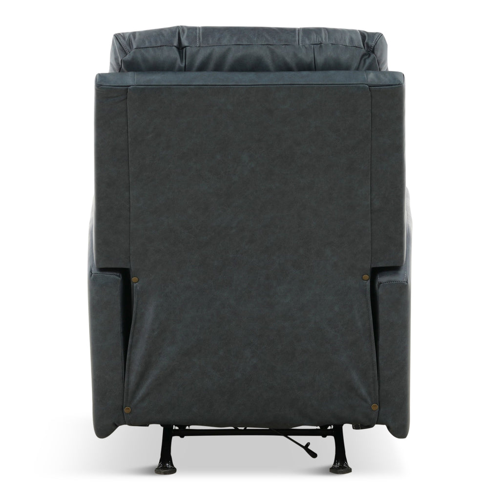 Harrington Leather Power Rocker Recliner - Reclining