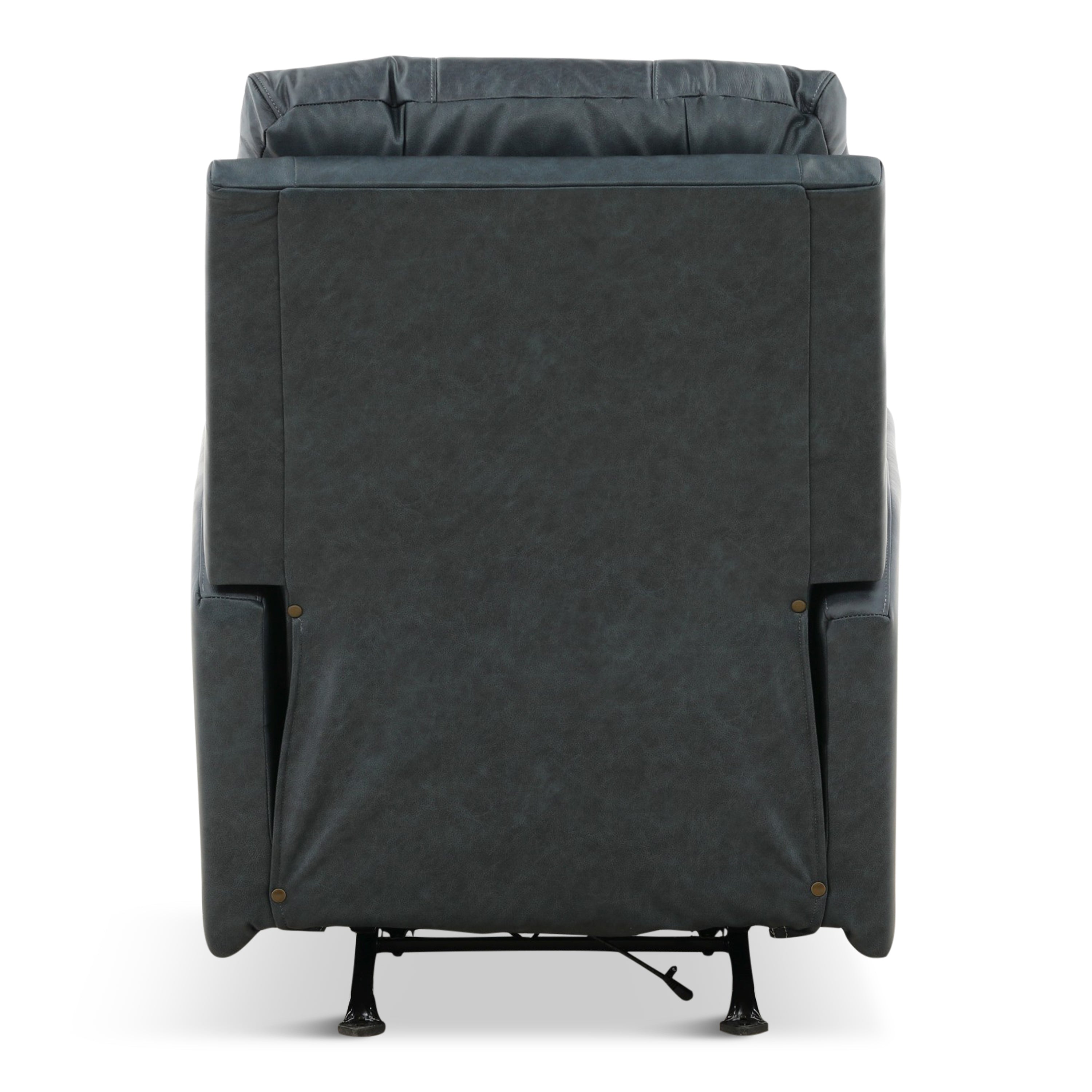 Harrington Leather Power Rocker Recliner - Reclining