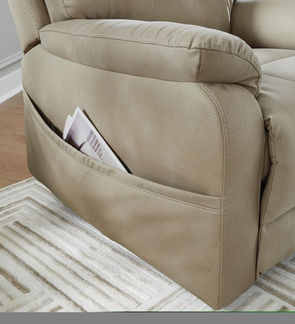 Next-Gen Durapella Power Lift Recliner - Reclining