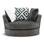 Avelina Swivel Chair - Fabric