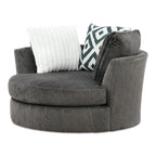 Avelina Swivel Chair - Fabric