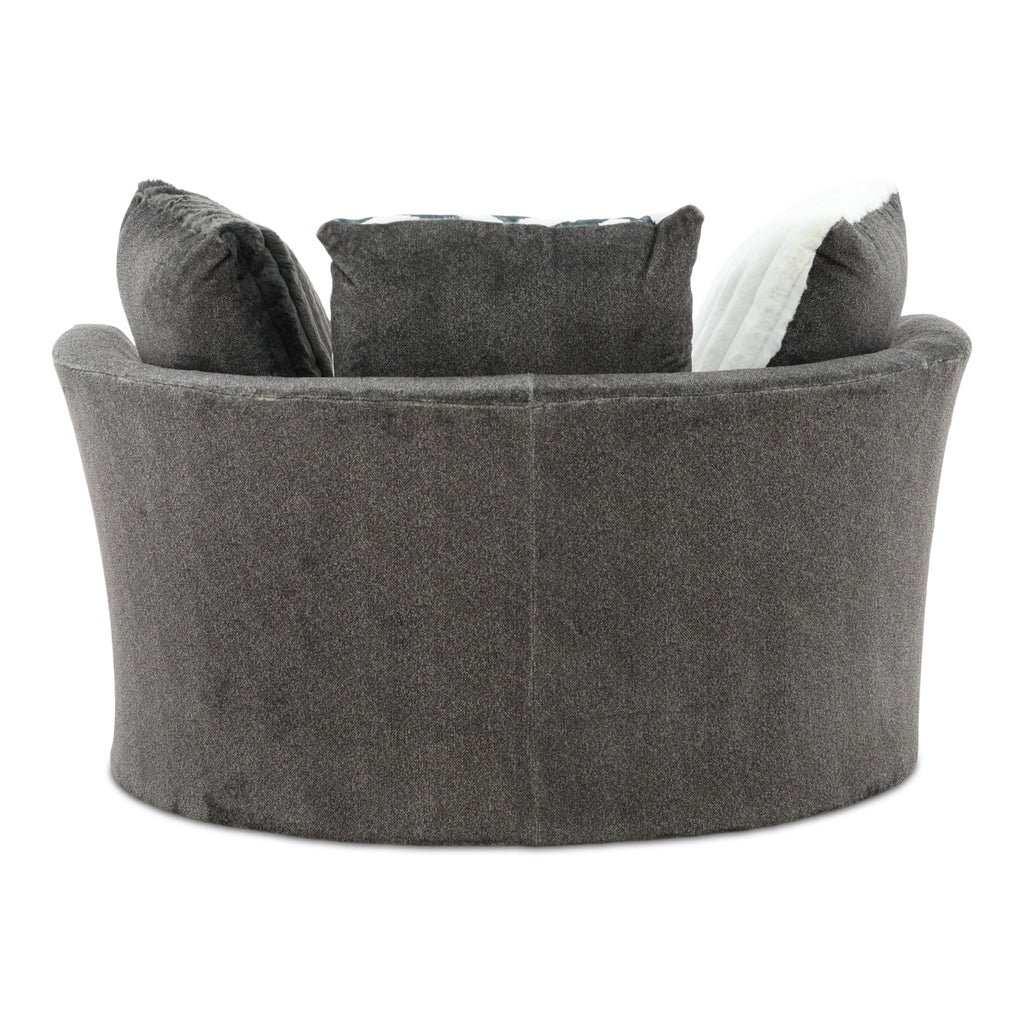 Avelina Swivel Chair - Fabric