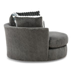 Avelina Swivel Chair - Fabric