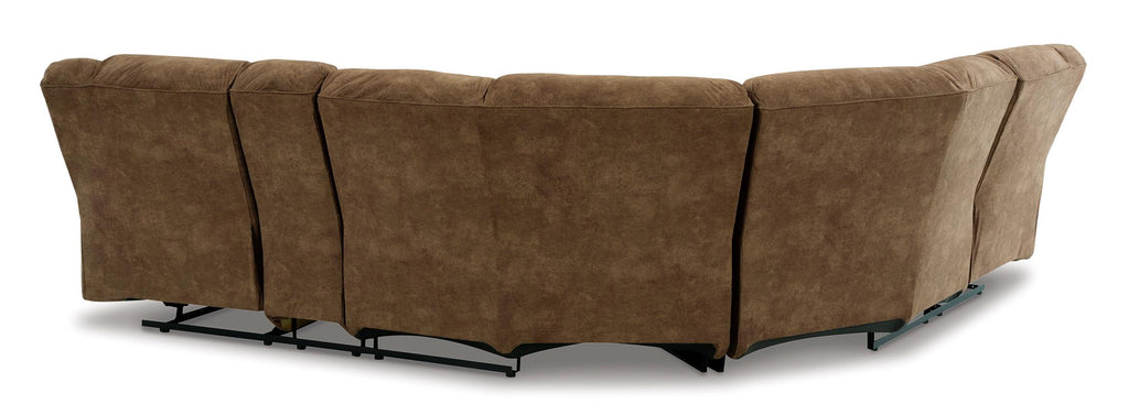 Partymate 2-Piece Reclining Sectional - Brindle