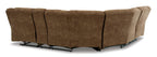 Partymate 2-Piece Reclining Sectional - Brindle
