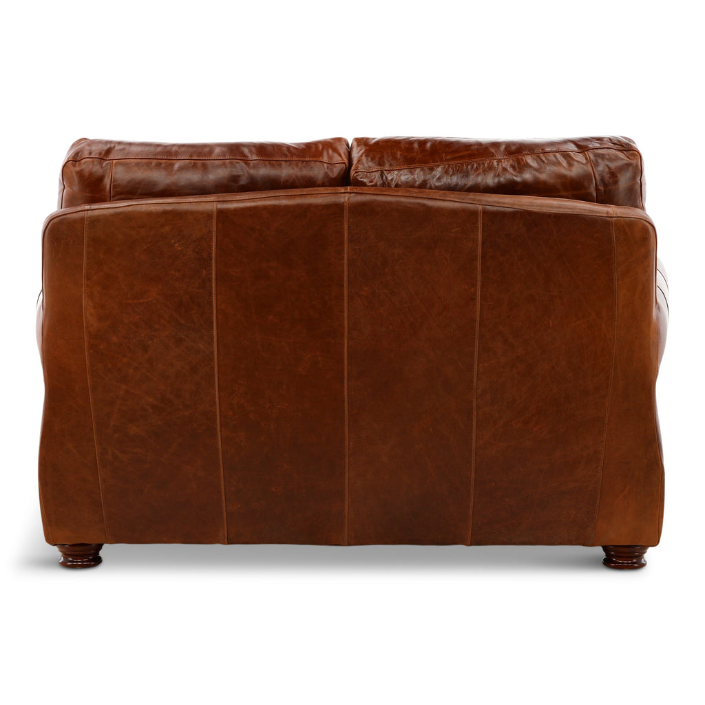 Renan Leather Loveseat
