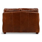 Renan Leather Loveseat