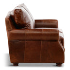 Renan Leather Loveseat